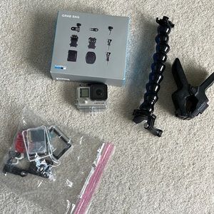 Go Pro Hero 4 with accessories